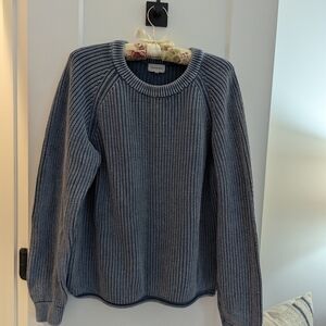 Thread & Supply Shaker Navy Women's Sweater